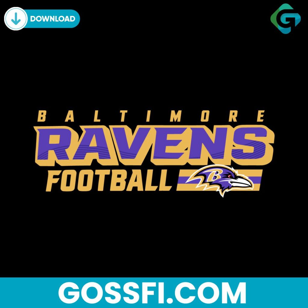 Baltimore Ravens Footabll Super Bowl LVIII Svg Digital Download